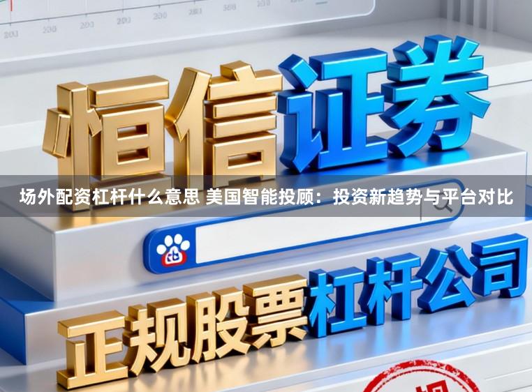 场外配资杠杆什么意思 美国智能投顾：投资新趋势与平台对比