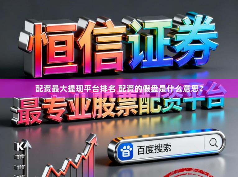 配资最大提现平台排名 配资的假盘是什么意思？